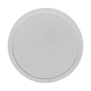 Deckel grau flach Ø145 Kunststoff-Deckel Bauscher