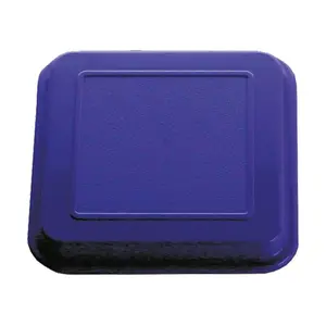 Euro Deckel 11x11x1,6 cm blau für Stapelschale 11x11 cm 
