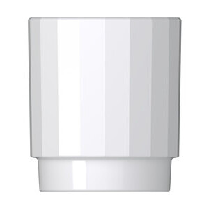 Bowl rund stapelbar 8cm/0,30l Edge weiß Bauscher