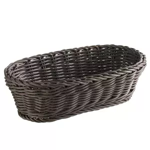 Baguette Korb oval 28x16cm H.8cm mokka Assheuer & Pott