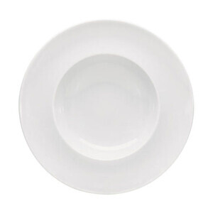 Teller tief 24 cm rund Fahne Enjoy weiss                       - MU - Bauscher