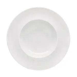 Teller tief 24 cm rund Fahne Enjoy weiss                       - MU - Bauscher