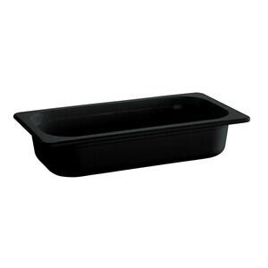 GN 1/3 Behälter FRIENDLY 32,5 x 17,6cm, Tiefe: 65mm 2l schwarz Assheuer & Pott