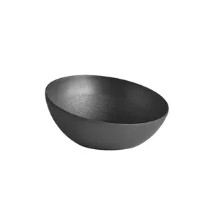 Schale FROSTFIRE Ø 26,5 cm, H: 7 / 12 cm schwarz Assheuer & Pott