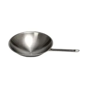 Wok-Pfanne Edelstahl Cookmax black
