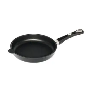 Bratpfanne 26cm beschichtet H=5cm nicht induktionsfähig AMT Gastroguss
