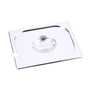 Deckel 1/2 für 7011-7023 GN-Deckel mit Ausschnitt für Löffel Contacto