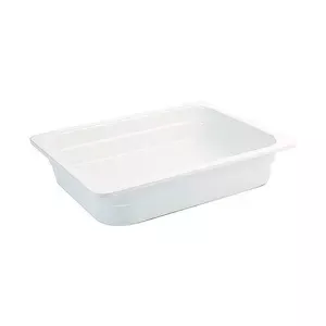 GN 1/2 Melamin, weiß 65 mm GN-Behälter aus Melamin Contacto