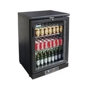 Flaschen-Kühlschrank, 138 l, 1 Glasflüge 600 x 520 x 900 230 V / 0,18 kW Cookmax orange