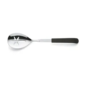Chafing-Löffel Schlitz              1317 Thermo Buffet , Griff schwarz m.Sleever Amefa