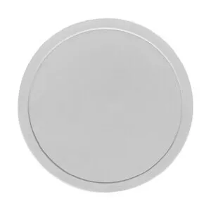Deckel grau flach Ø128 Kunststoff-Deckel Bauscher