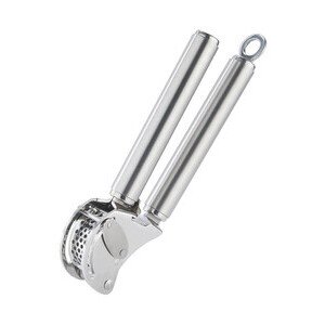 Knoblauchpresse mit Abstreifer Edelstahl Rösle