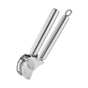Knoblauchpresse mit Abstreifer Edelstahl Rösle