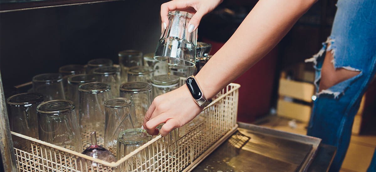 Unterbaufähige Gastro Spülmaschine