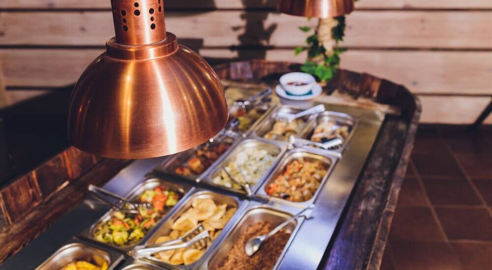 Gastronomie Wärmelampen