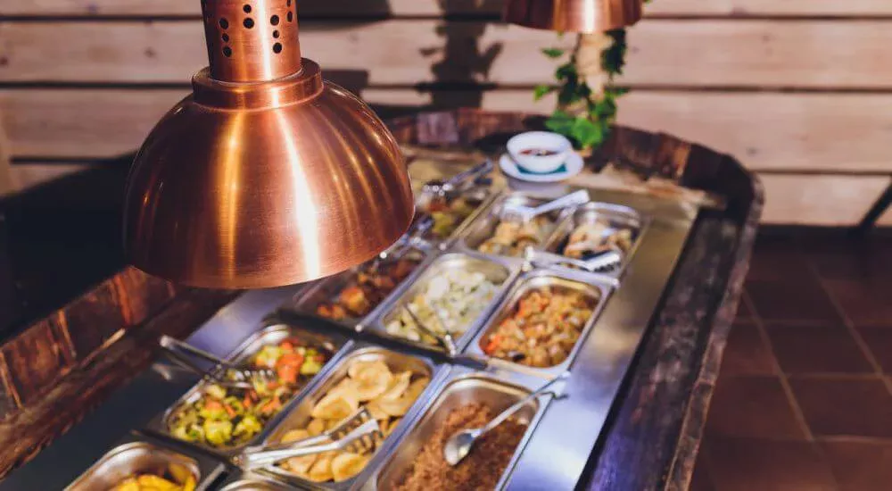 Gastronomie Wärmelampen