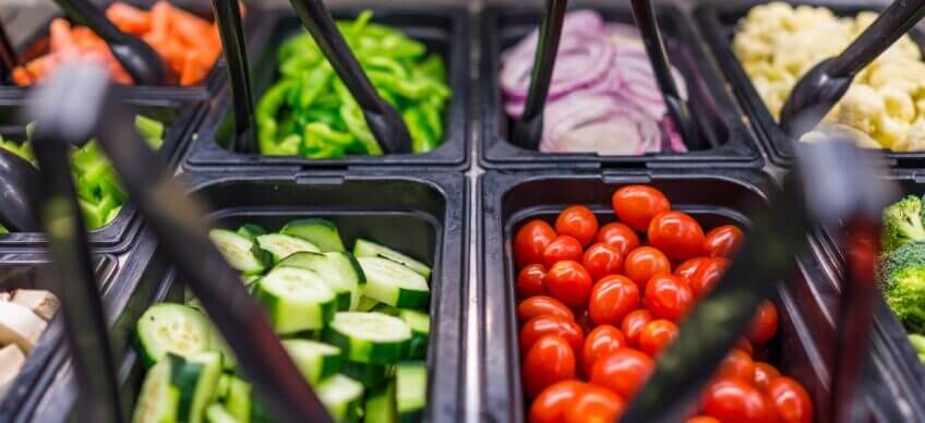 GN-Behälter aus Kunststoff schwarz