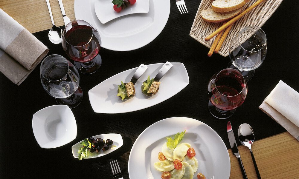 Gastro-Geschirr, Porzellan, Schönwald, Trend, Tischkultur, Fine Dining, Gastronomie