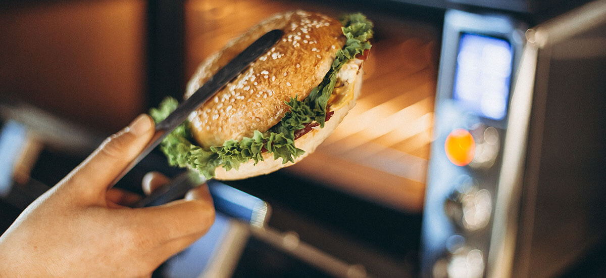 Gastronomie Küchengeräte Mikrowelle