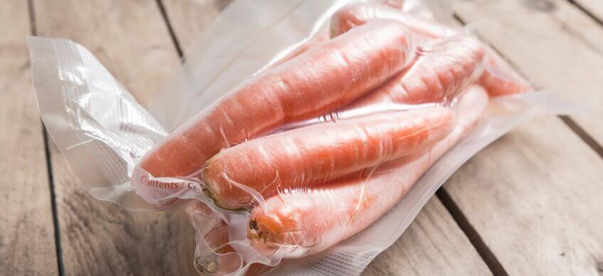 Gastro Vakuumierer für Karotten