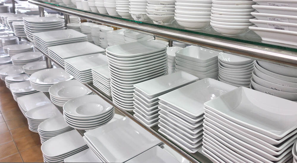 Geschirr für Gastro